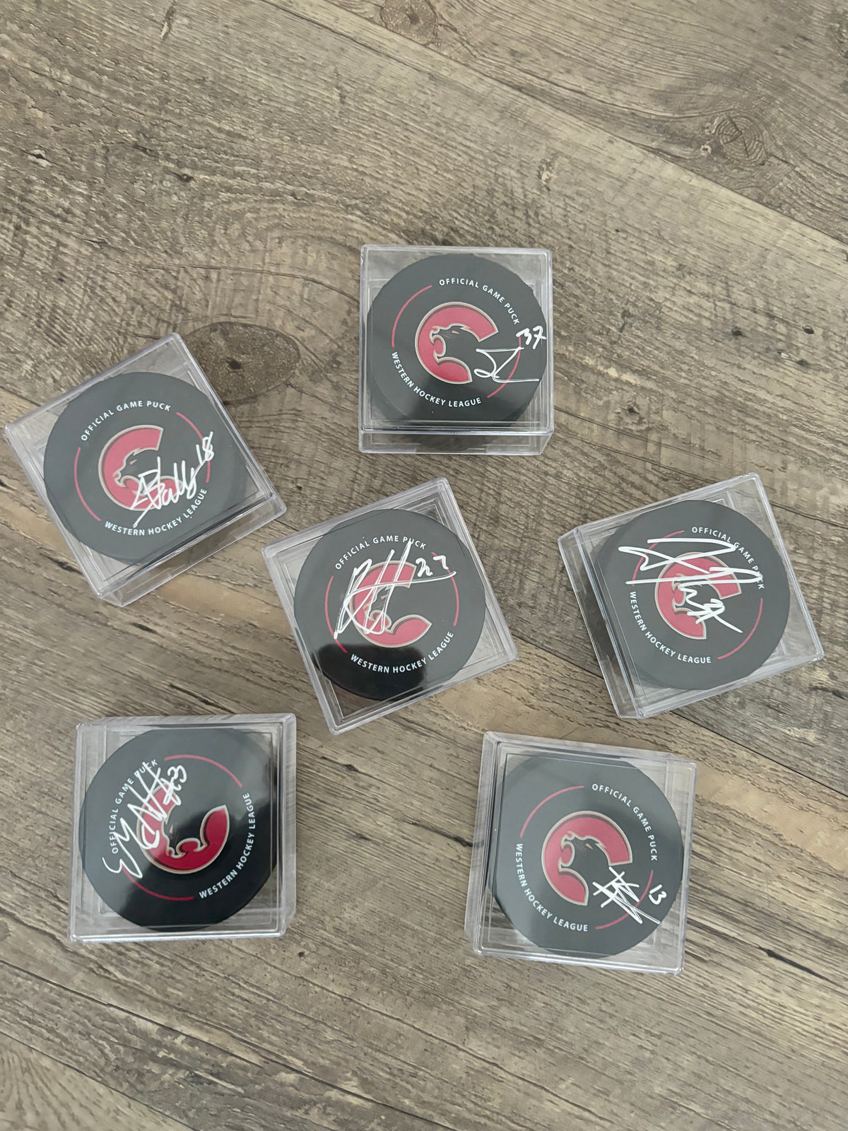 Autographed Pucks