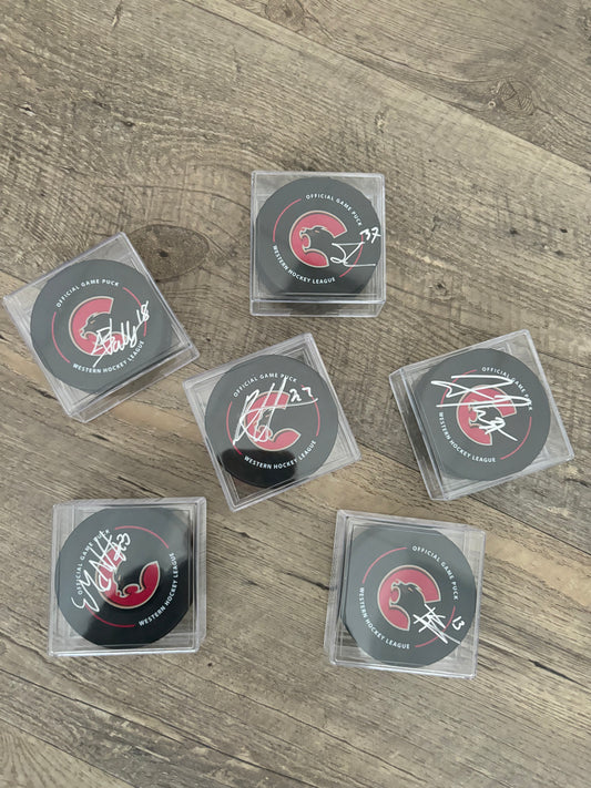 Autographed Pucks